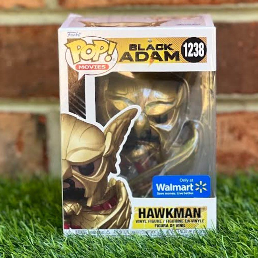 Funko Pop! Movies: Black Adam Hawkman Vinyl Figure #1238 Walmart Exclusive